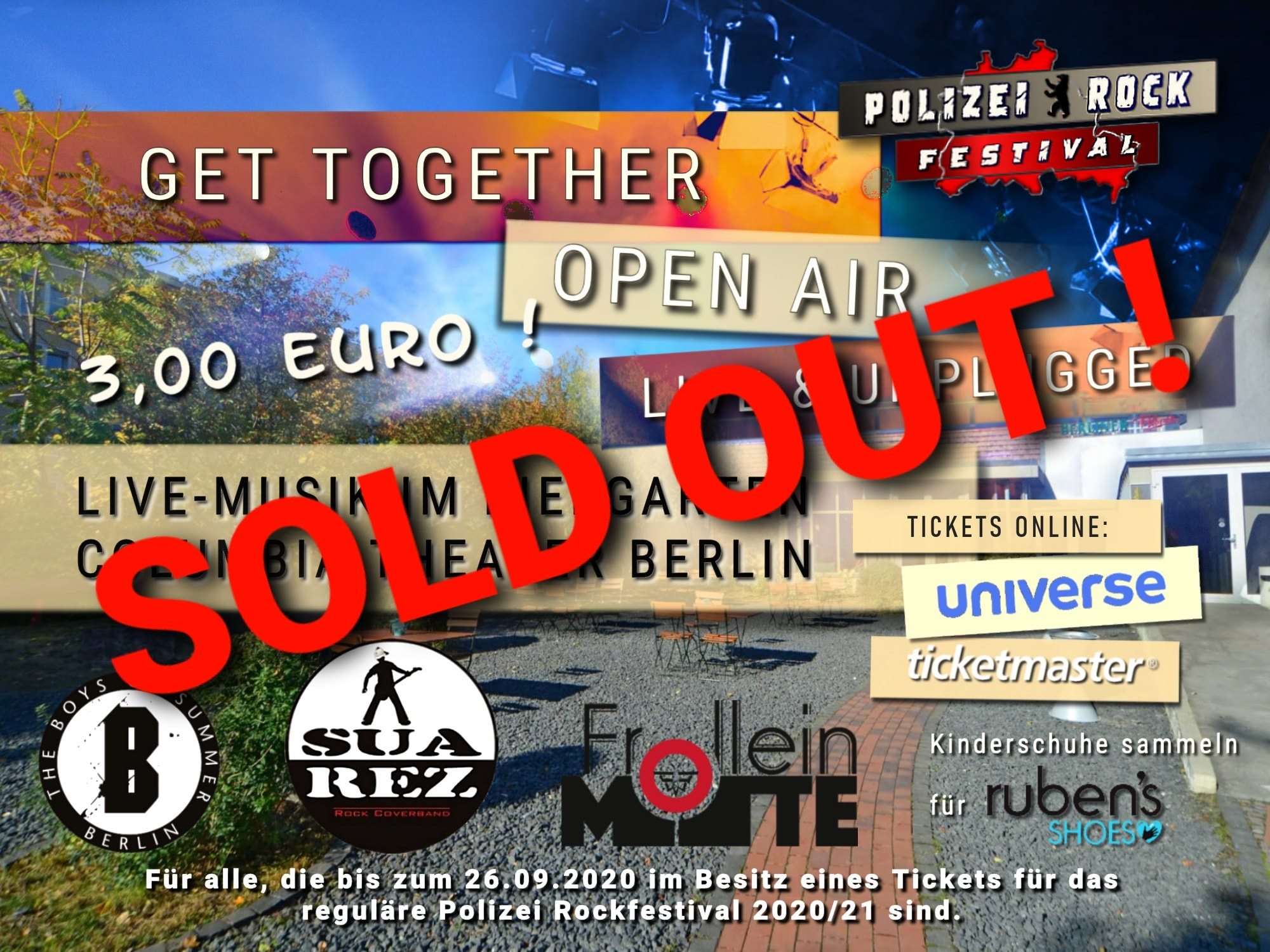 Get together - Nach 2 Tagen ausverkauft!